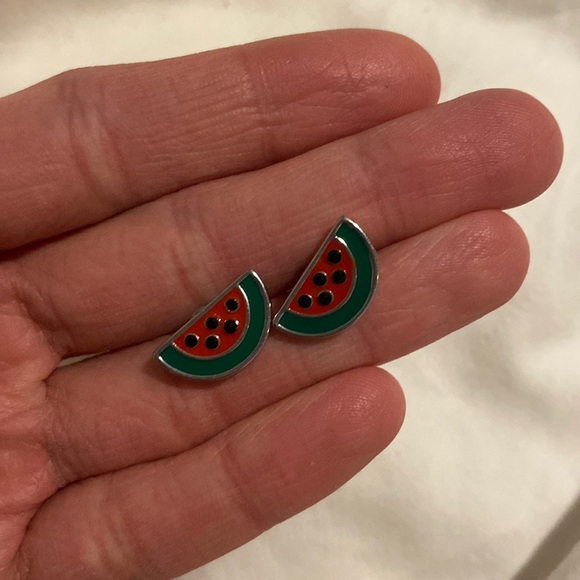 Watermelon Stud Earrings - Picture 1 of 1